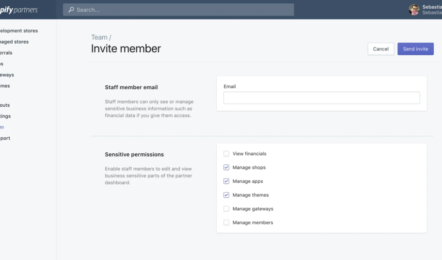shopify-partner-dashboard-invite-team-member